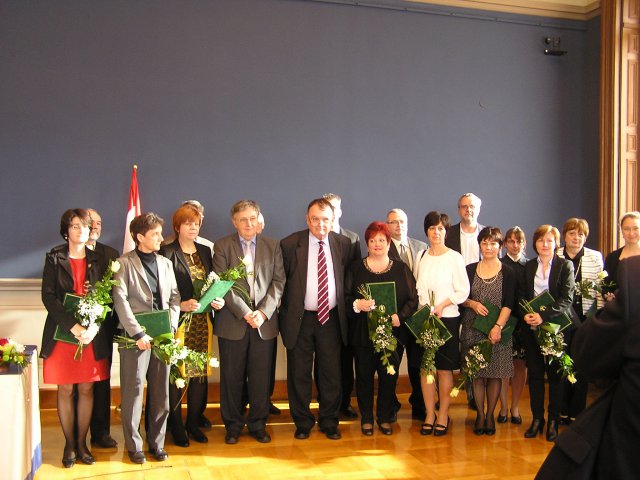 Czifra Tibor munkájának elismerése